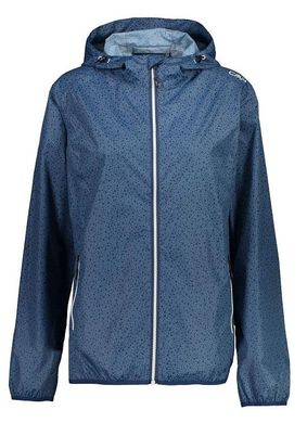 Вітровка CMP WOMAN RAIN FIX HOOD JACKET 31X7296-M926 Синій, 36