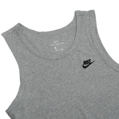 Майка NIKE M NSW CLUB - TANK BQ1260-063 Серый, S