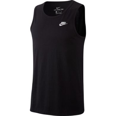 Майка NIKE M NSW CLUB - TANK BQ1260-010 Черный, S